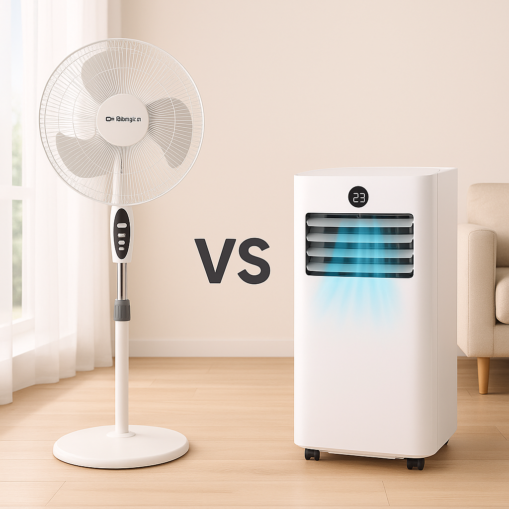 Ventilador vs Aire Acondicionado Portátil: la comparativa definitiva