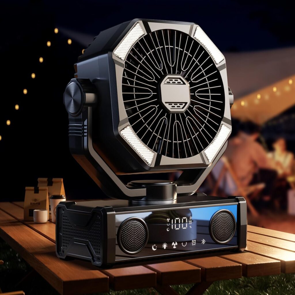 Ventilador portátil recargable KUUJOJO